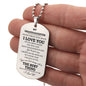MY GRANDDAUGHTER-DOG TAG