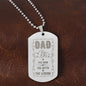 Father's Day Dog Tag (son)