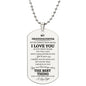 MY GRANDDAUGHTER-DOG TAG