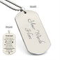 TO MY MAN-DOG TAG
