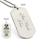 MY ONE & ONLY SOULMATE-DOG TAG
