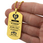 MY ONE & ONLY HUSBAND-DOG TAG
