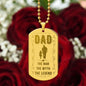 Father's Day Dog Tag (daughter)