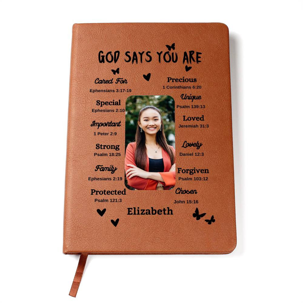 Personalized God Says Journal