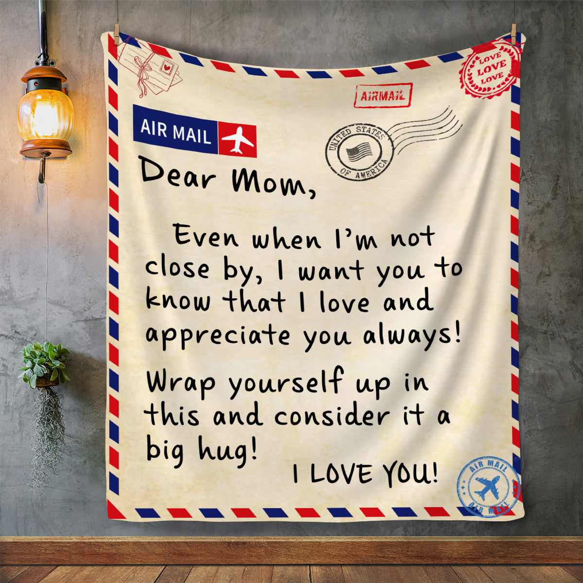 Dear Mom Blanket