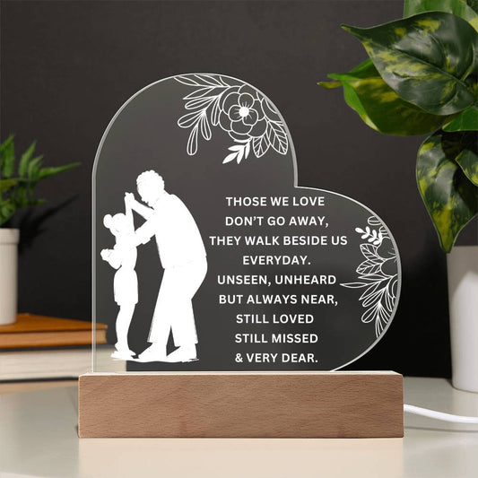 Those We Love Acrylic Plaque