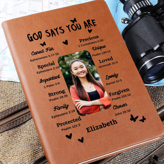 Personalized God Says Journal