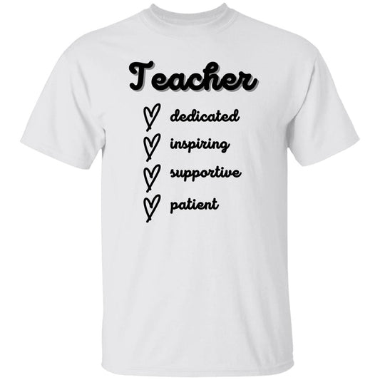 Teacher White T-Shirt