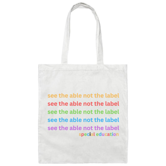 See the Able SPED Canvas Tote Bag