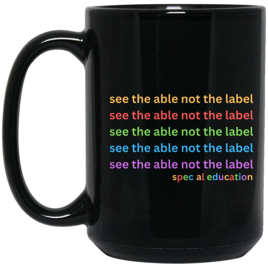 see the Able SPED 15 oz. Black Mug