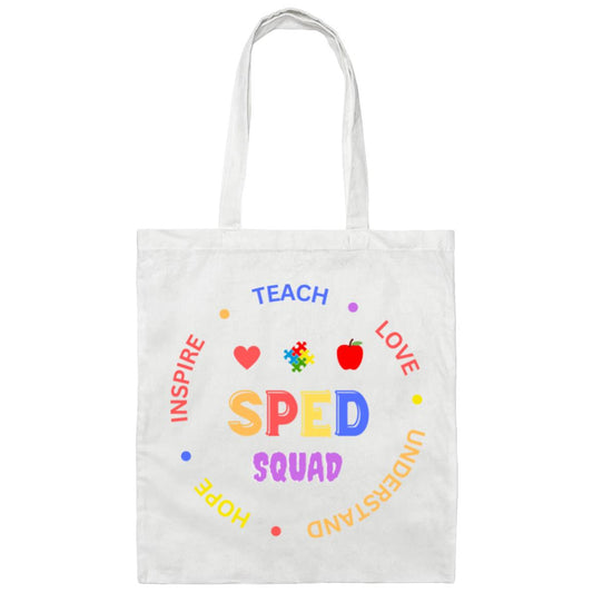 SPED Canvas Tote Bag