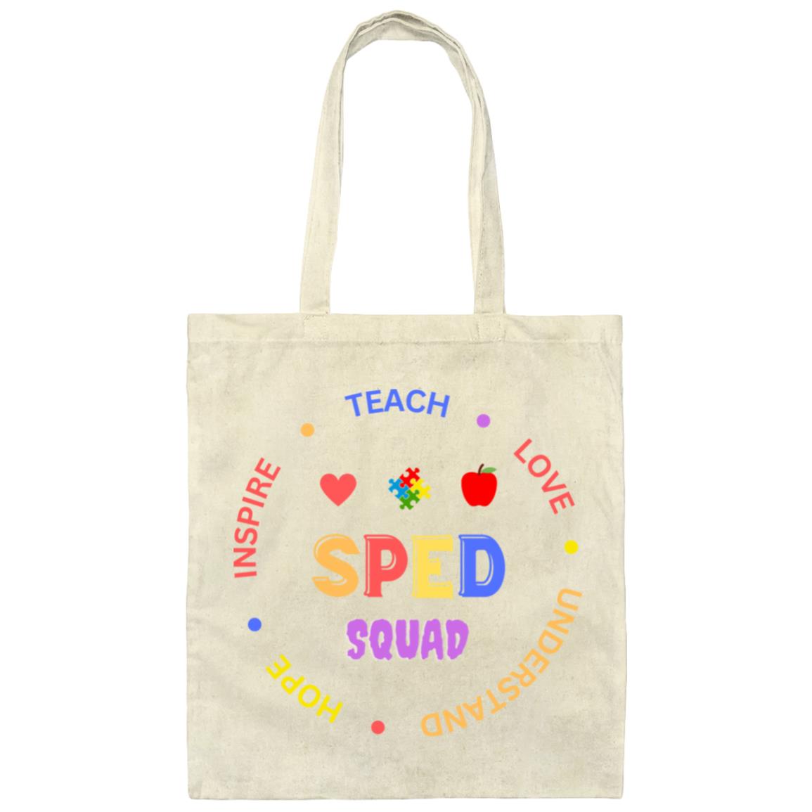 SPED Canvas Tote Bag