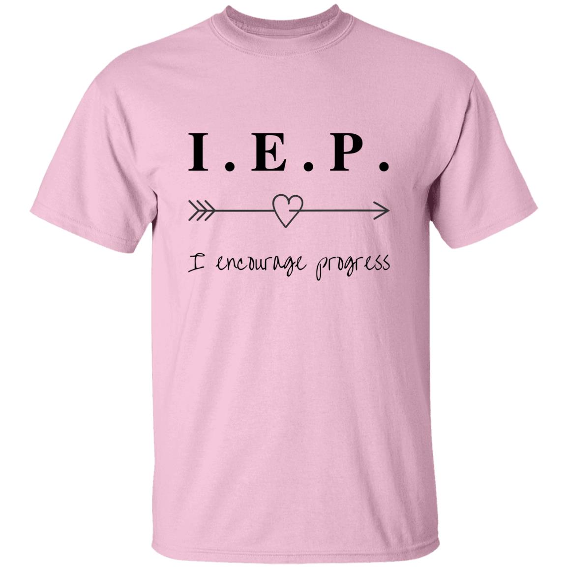 IEP. T-Shirt blk words