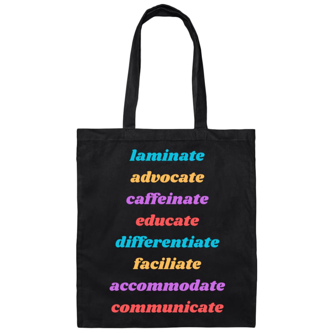 Laminate Advocate Canvas Tote Bag