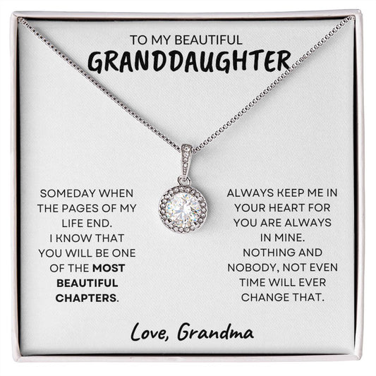To My Beautiful Granddaughter